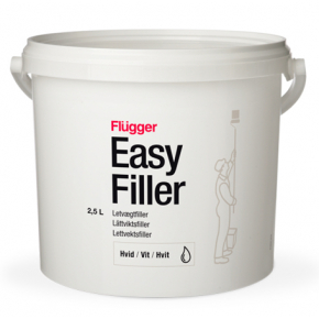 Готова до застосування шпаклівка Flugger Easy Filler, біла