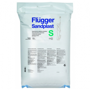 Готова до застосування, дрібнозерниста шпаклівка Flugger Sandplast S, біла