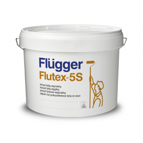 Интерьерная латексная краска Flugger Flutex 5S (Base 1), белая