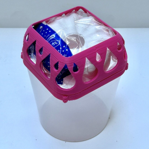 Поглинач вологи Воложка зі змінним картриджем рожевий