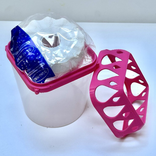 Поглинач вологи Воложка зі змінним картриджем рожевий - изображение 2 - интернет-магазин tricolor.com.ua