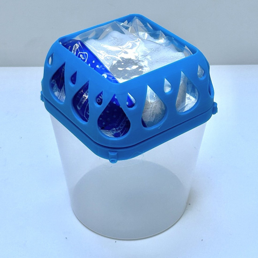 Поглинач вологи Воложка зі змінним картриджем блакитний - интернет-магазин tricolor.com.ua