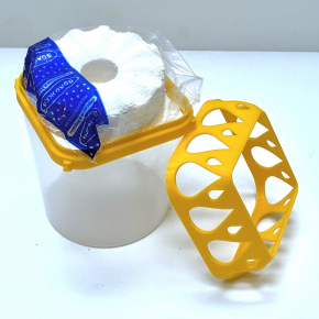 Поглинач вологи Воложка зі змінним картриджем жовтий - изображение 2 - интернет-магазин tricolor.com.ua