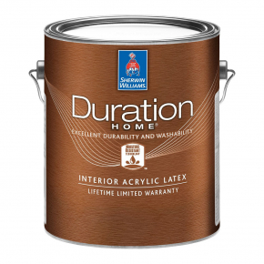 Фарба акрилова Sherwin-Williams Duration Home Interior Acrylic Latex Flat Extra White глибокоматова