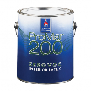 Фарба латексна Sherwin-Williams ProMar 200 Zero VOC Interior Latex Flat Ultradeep глибокоматова