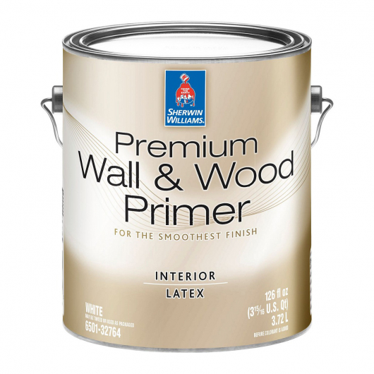 Грунтовка латексна інтер'єрна Sherwin-Williams Premium Wall & Wood Primer біла