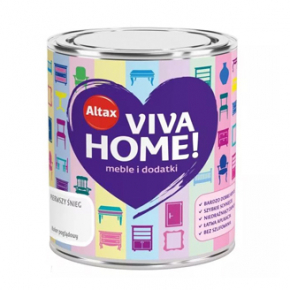 Фарба для меблів та інтер'єру Altax Viva Home на водній основі перший сніг