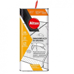 Древесный инсектицид Altax owadobojczy do drewna для наружного и внутреннего применения