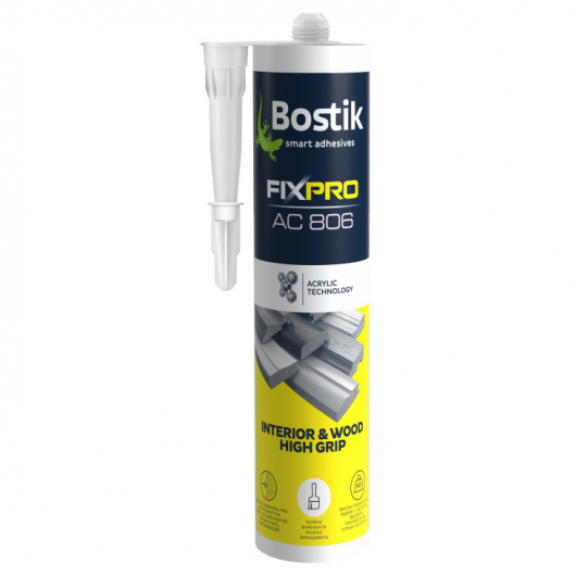 Клей акриловий Bostik Interior and wood для складних робіт