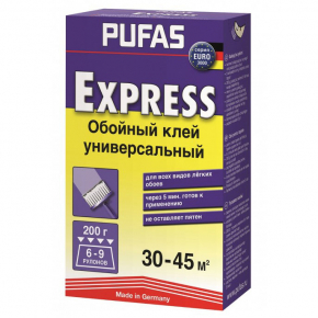 Клеї для шпалер Pufas Euro 3000 Express для легких шпалер