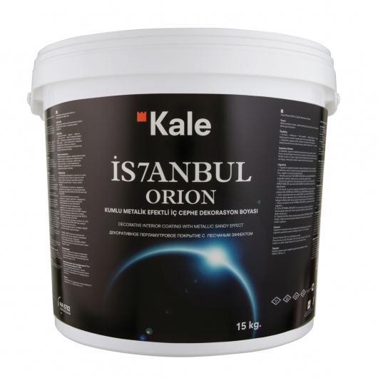Штукатурка Kale Istanbul Orion декоративная перламутровая со стеклом - интернет-магазин tricolor.com.ua