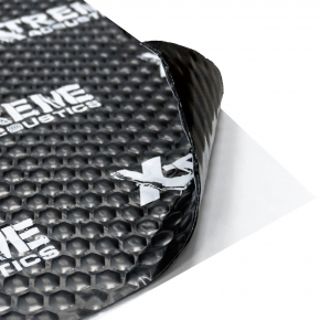 Віброізоляційний матеріал Acoustics Xtreme 2.0 0,7м * 0,5м фольга 100 мкм - интернет-магазин tricolor.com.ua