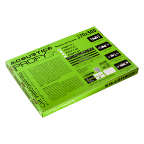 Віброізоляційний матеріал Acoustics Profy 4.0 0,7м * 0,5м фольга 100 мкм - изображение 2 - интернет-магазин tricolor.com.ua