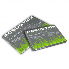 Віброізоляційний матеріал Acoustics Alumat 4.0 0,7м * 0,5м фольга 100 мкм - изображение 3 - интернет-магазин tricolor.com.ua