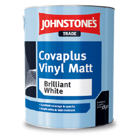 Фарба інтер'єрна вінілова Johnstones Covaрlus Vinyl Matt матова біла