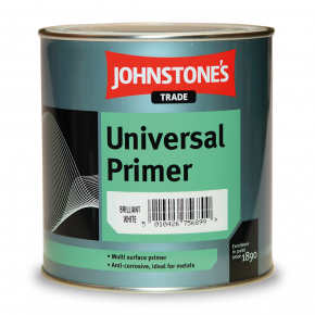 Грунтовка алкідна Johnstones Universal Primerпо дереву і металу і штукатурці глянсова біла