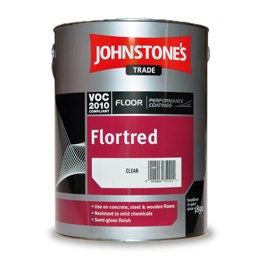 Фарба для підлоги Johnstones Flortred на розчиннику Tile Red
