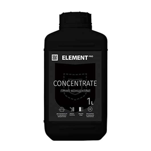 Грунт-концентрат Element Pro Concentrate глибокого проникнення для зовнішніх і внутрішніх робіт.
