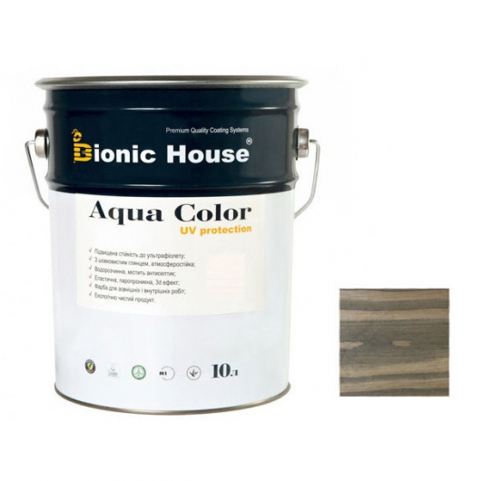 Акриловая лазурь Aqua color – UV protect Bionic House CW 174 Коричневая - интернет-магазин tricolor.com.ua