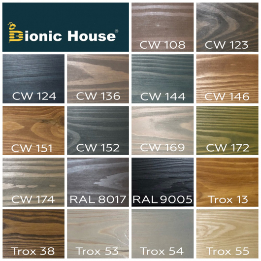 Акриловая лазурь Aqua color – UV protect Bionic House RAL 8017 Шоколадно-коричневая - изображение 3 - интернет-магазин tricolor.com.ua