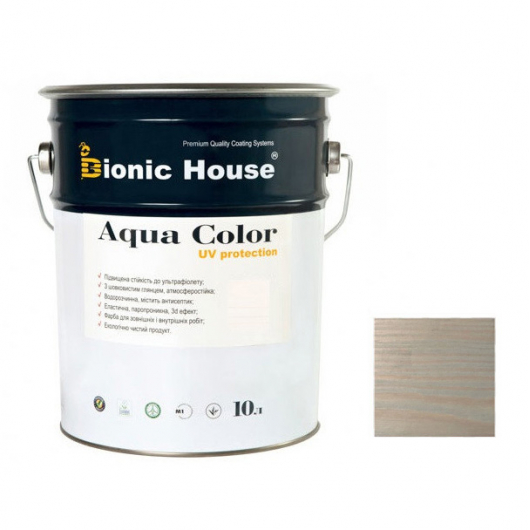 Акриловая лазурь Aqua color – UV protect Bionic House Trox 54 Голубая - интернет-магазин tricolor.com.ua