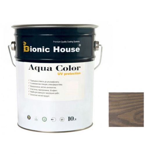Акриловая лазурь Aqua color – UV protect Bionic House CW 136 Светло-коричневая - интернет-магазин tricolor.com.ua