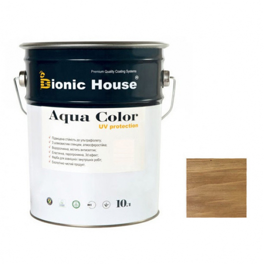 Акриловая лазурь Aqua color – UV protect Bionic House CW 151 Светло-коричневая - интернет-магазин tricolor.com.ua