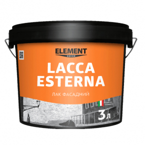 Лак захисний фасадний Element Decor Lacca esterna