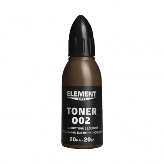 Барвник Element Decor Toner 002 болотний зелений