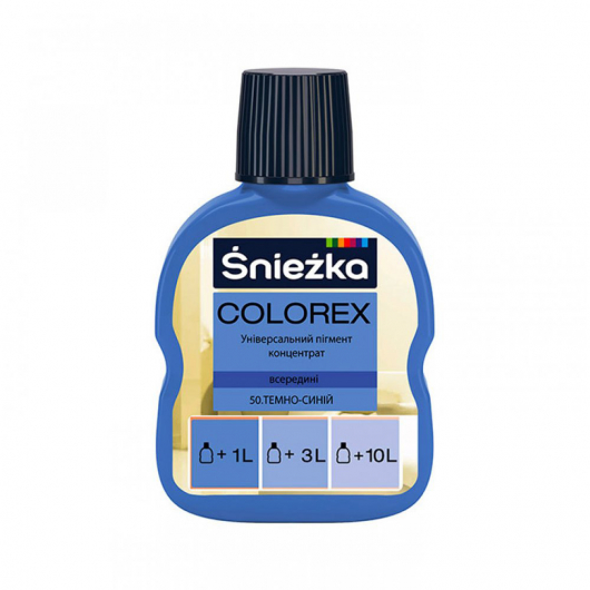 Пігмент Sniezka Colorex універсальний темно-синій №50 - интернет-магазин tricolor.com.ua