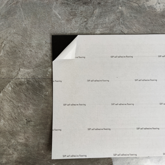 Вінілова плитка на клейкій основі сріблястий мармур СВП-103 600 * 300 мм - изображение 2 - интернет-магазин tricolor.com.ua