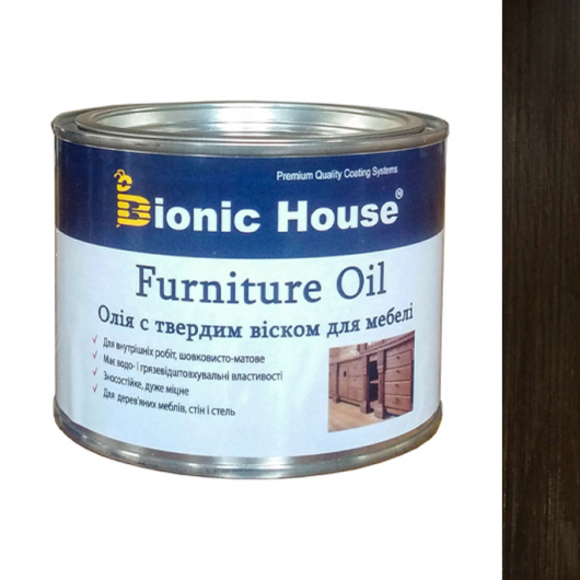 Олія для меблів Furniture oil Bionic House з твердим воском професійна Гебан - интернет-магазин tricolor.com.ua