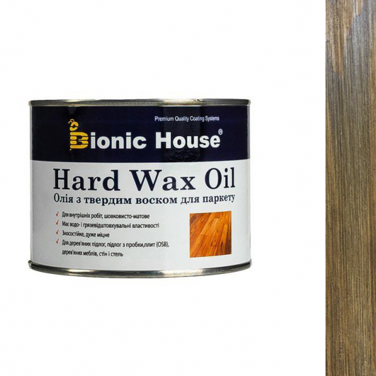 Олія для підлоги Hard Wax Oil Bionic House Тауп - интернет-магазин tricolor.com.ua