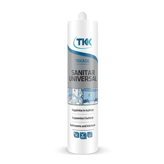 Герметик силиконовый TKK Tekasil Sanitar санитарный белый