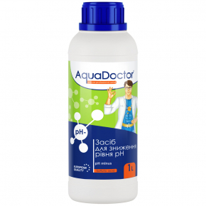 Жидкое средство для снижения pH AquaDoctor pH Minus (Серная 35%) - интернет-магазин tricolor.com.ua