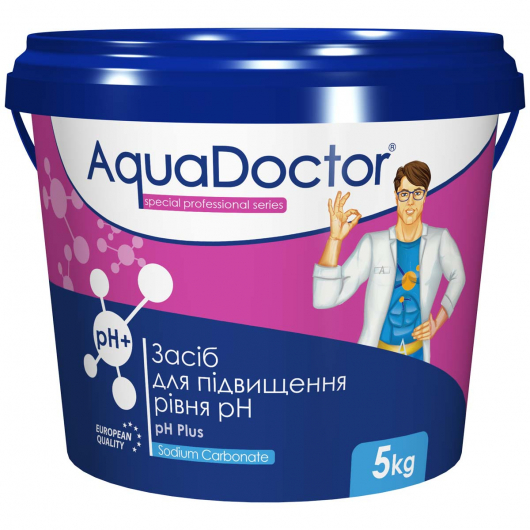 Средство для повышения уровня pH AquaDoctor pH Plus - изображение 2 - интернет-магазин tricolor.com.ua