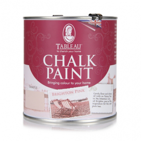 Меловая краска Tableau Chalk Paint Brighton Pink (брайтон розовая) - интернет-магазин tricolor.com.ua