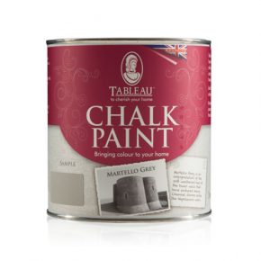 Меловая краска Tableau Chalk Paint Martello Grey (мартелло серая) - интернет-магазин tricolor.com.ua