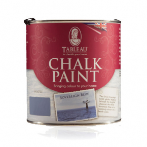 Меловая краска Tableau Chalk Paint Sovereign Blue (суверенный синий) - интернет-магазин tricolor.com.ua