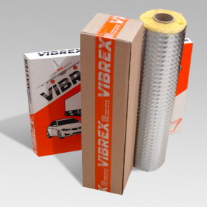 Віброізоляція Vibrex Master Light (на фользі 60 мкм) рулон 1.3 мм 0,5х4 м - изображение 2 - интернет-магазин tricolor.com.ua