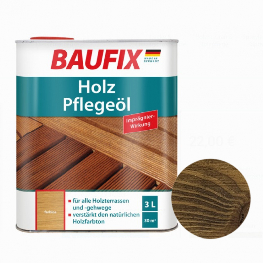 Масло для деревини Baufix Holz Pflegeol палісандр - интернет-магазин tricolor.com.ua