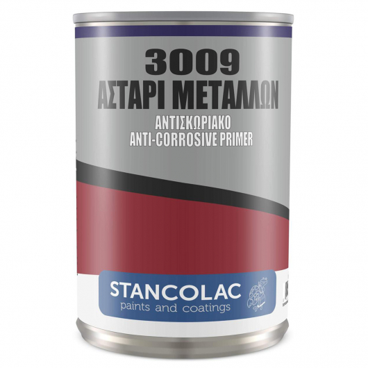 Грунт для металла Stancolac 3009 антикоррозионный матовый красно-коричневый - изображение 2 - интернет-магазин tricolor.com.ua