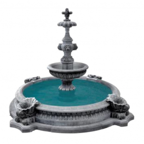 Форма для фонтана №11 RS 2х0,9м бассейн D 1,8х2,7м стеклопластик, полиуретан