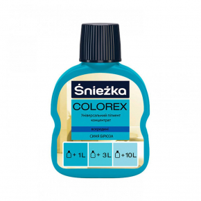 Пігмент Sniezka Colorex універсальний бірюза синя №44