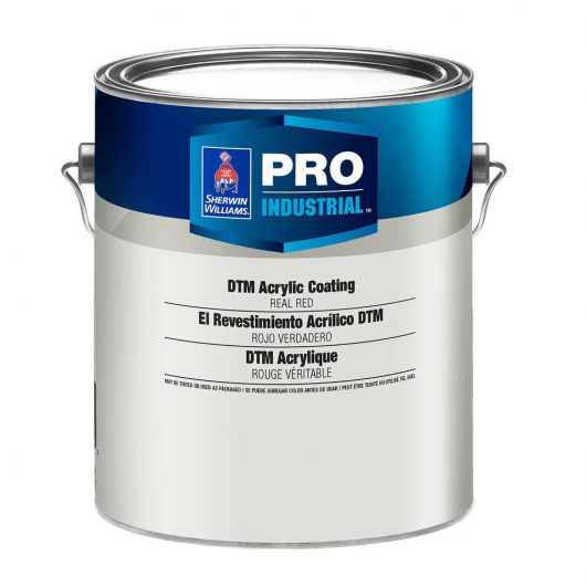 Антикорозійне покриття Sherwin-Williams Pro Industrial DTM Acrylic coating Semi-Gloss Extra White біле