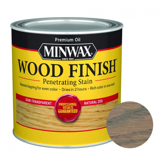 Морилка Minwax Wood Finish для дерева на основі масла класичний сірий - интернет-магазин tricolor.com.ua