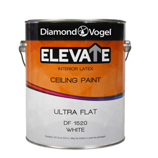 Фарба для стель Diamond Vogel Elevate Interior Latex Ultra Flat Ceiling Paint White глибокоматова біла