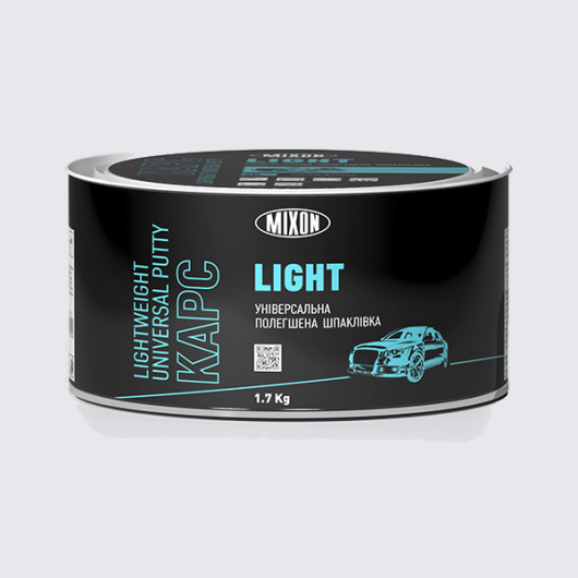 Шпатлевка универсальная облегченная Mixon Карс Uni Light двухкомпонентная