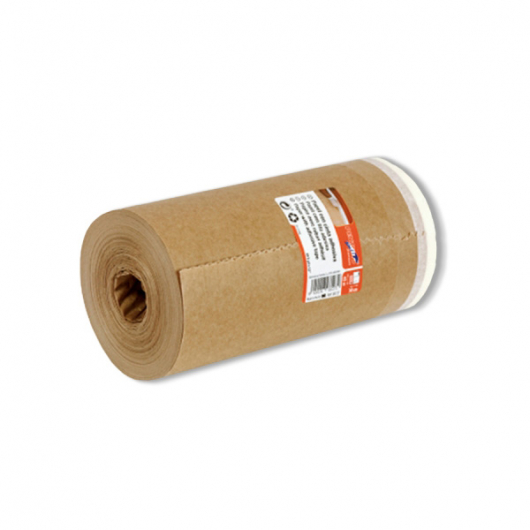 Малярная бумага Pentrilo с клейкой лентой 20 м 10 см - интернет-магазин tricolor.com.ua