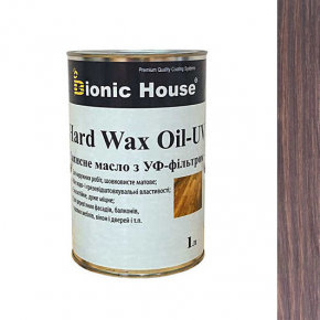 Олія для дерева Bionic House Hard Wax Oil - UV з твердим воском і УФ-захистом Макассар - интернет-магазин tricolor.com.ua